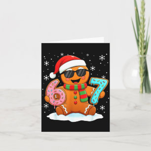 Gingerbread Zes Zeven Bruh Grappige Kerst Meme Si Kaart