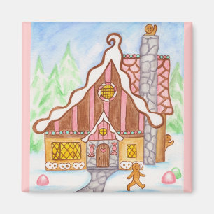 gingerbreadhuis golf magnet magneet