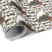 Gingerbreadman Cadeaupapier (Rol Hoek)