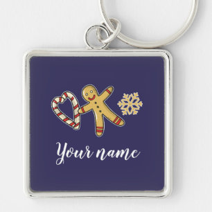 Gingerbreadman Love Sleutelhanger