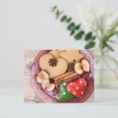Gingerbrood Briefkaart (Staand voorkant)