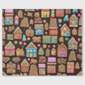 Gingerbrood Cadeaupapier (Vlak)