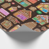 Gingerbrood Cadeaupapier (Hoek)