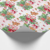 Gingerbrood Cadeaupapier (Hoek)