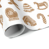 Gingerbrood Cadeaupapier (Rol Hoek)