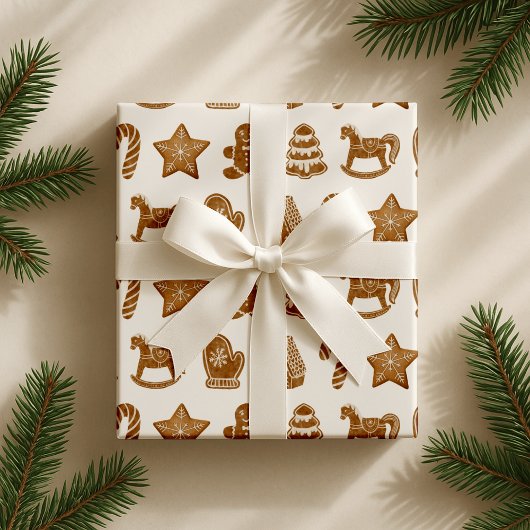 Gingerbrood Cadeaupapier
