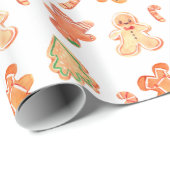 Gingerbrood Cadeaupapier (Rol Hoek)