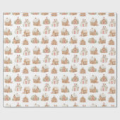 Gingerbrood Cadeaupapier (Vlak)