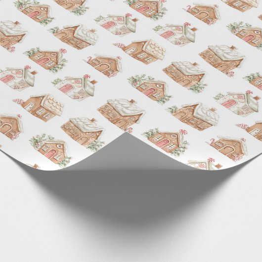 Gingerbrood Cadeaupapier (Hoek)