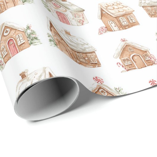 Gingerbrood Cadeaupapier (Rol Hoek)