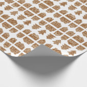 Gingerbrood City Wrapping Paper Cadeaupapier (Hoek)