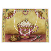 Gingerbrood Coffee Gift Bag Groot Cadeauzakje (Voorkant)