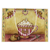 Gingerbrood Coffee Gift Bag Groot Cadeauzakje (Achterkant)