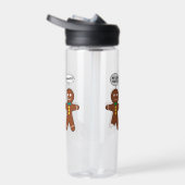 Gingerbrood Cookie Kerstmis Waterfles (Rechts)