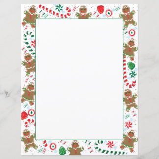 Gingerbrood Cookie Letterhead