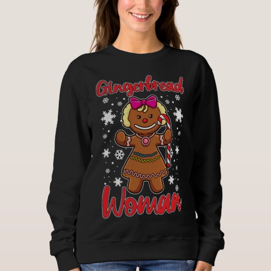 Gingerbrood Cookie Trui (Voorkant)