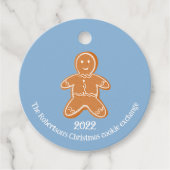GingerBrood Cookies Bedankjes Labels (Voorkant)