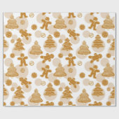GingerBrood Cookies Cadeaupapier (Vlak)