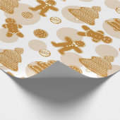 GingerBrood Cookies Cadeaupapier (Hoek)