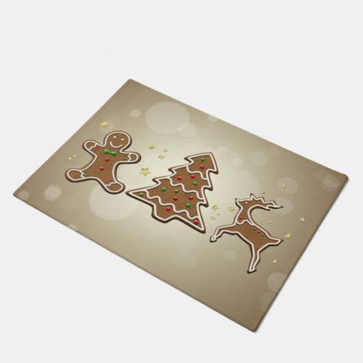 GingerBrood Cookies Deurmat (Schuin)