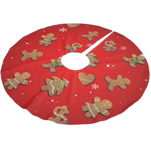 GingerBrood Cookies Kerstboom Rok (Gekanteld)
