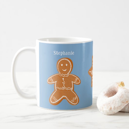GingerBrood Cookies Koffiemok (Met donut)