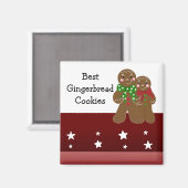 GingerBrood Cookies Magneet (Voorkant / Achterkant)