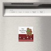 GingerBrood Cookies Magneet (Insitu (Vaatwasser))