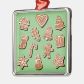 GingerBrood Cookies Metalen Ornament (Links)