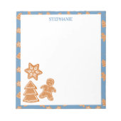 GingerBrood Cookies Notitieblok (Voorkant)