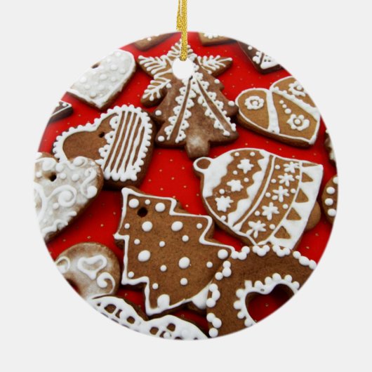 Gingerbrood Cookies Ornament (Achterkant)