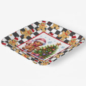 GingerBrood Cookies Papieren Bordje (Gebogen)