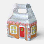Gingerbrood Decorting Party Kinder kerst House Bedankdoosjes (Voorkant Zijde)