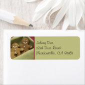 Gingerbrood Etiket voor mannen (Insitu)