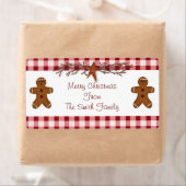 Gingerbrood Etiket voor mannen (Insitu)