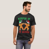 Gingerbrood Gendergelijkheid onthult de man/vrouw T-shirt (Voorkant volledig)