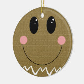 Gingerbrood Gepersonaliseerd Ornament (Links)