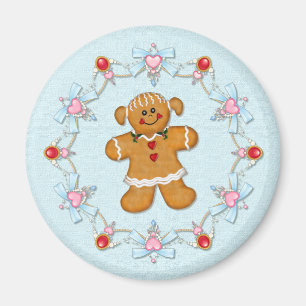 Gingerbrood Girl Magneet