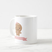 Gingerbrood Girl-Mok Koffiemok (Voorkant links)