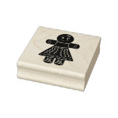 Gingerbrood Girl Rubberstempel (Stempel)