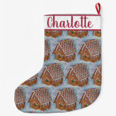 Gingerbrood Grote Kerstsok (Achterkant)