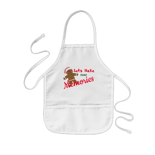 Gingerbrood-herinneringen Kinder Schort (Voorkant)