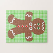Gingerbrood Holiday Boy Legpuzzel (Horizontaal)