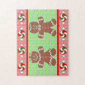 Gingerbrood Holiday Legpuzzel (Verticaal)