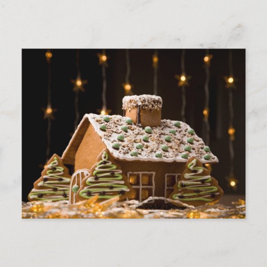 Gingerbrood House 2 Briefkaart (Voorkant)