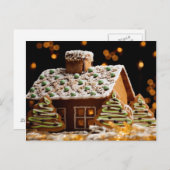 Gingerbrood House Briefkaart (Voorkant / Achterkant)
