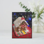 Gingerbrood House Briefkaart (Staand voorkant)