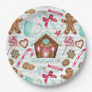 Gingerbrood House Cookies Snoep Paper Bord