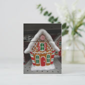 Gingerbrood House Decoration Briefkaart (Staand voorkant)