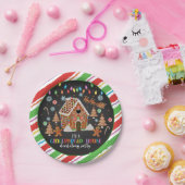 Gingerbrood House Decorting Party Bord - Blk (Feest)